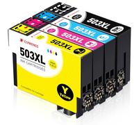 Clywenss 503XL Compatible pour Epson 503 XL Multipack pour Expression Home XP-5200 XP-5205 XP5200 XP5205, Workforce WF-2960 WF-2965 WF2960 WF2965 WF-2960DWF WF-2965DWF
