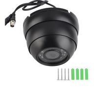CLZothique Caméra dôme AHD 1080p, caméra dôme de vidéosurveillance avec 14 LED infrarouges et Angle de Vue de 120°, caméra de Surveillance HD avec Audio pour Bus, Camion, Voiture et Bateau, (Noire)