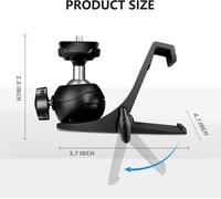 CM-01 Camera Mount Bracket with 1/4"" Screw for Live Streaming,Video Conferencing,YouTube,TikTok,etc