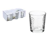 CM 176310 Lot de 6 verres à eau Bali 260 ml
