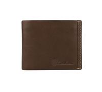 CM Conte Massimo Portefeuille Homme en Cuir Véritable Marron, avec Porte-Monnaie, Protection RFID et Boîte Cadeau