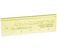 CM Designs Règle 15,2 cm Add-A-Quarter Plus, Coton