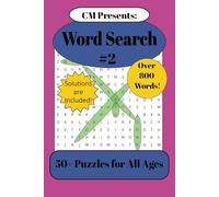 CM Presents: Word Search #2: Easy-to-Read Print | 50+ Engaging Puzzles | Over 800 words | Perfect for Adults, Teens & More!