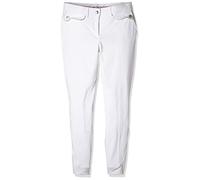 CM Reithose-Venezia EVA Flap-Stoff-Kniebesatz Pantalon Mixte, Blanc 1200, 46