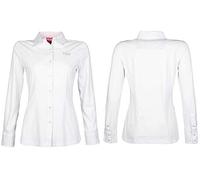 CM Rimini-1200 Chemisier d'équitation Unisexe pour Adulte Taille Unique Blanc.
