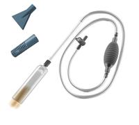 CM-UHNM Aspirateur à mulm pour aquarium - 2,6 m - Nettoyage du fond de sol - Régulateur de débit réglable - Filtre d'aquarium et accessoires - Changement d'eau manuel et nettoyage du sable