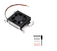 CM5-FAN-3007-5V Cooling Fan for Raspberry Pi Compute Module 5, Low Noise, 5V Power Supply, Includes Thermal Tapes, Tailored for CM5 with Antenna Clearance