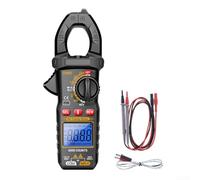 CM85 Multimètre à pince numérique 600 A AC/DC avec détection NCV, 6000 counts True RMS, conservation des données et rétroéclairage pour électriciens, diagnostic automobile et tests de laboratoire
