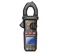 CM86 Pince multimètre numérique 600 A AC/DC Testeur de tension avec détection NCV, multimètre 6000 points pour systèmes électriques automobiles, noir