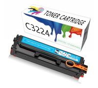 CMADJT Cartouche de Toner C3210K0 C3210C0 C3210M0 C3210Y0, Remplacement Compatible pour imprimante Lexmark C3224 C3224 C3326 MC3224 MC3326 C3224dw C3326dw C3426dw MC3224adwe MC3224dwe,Cyan-1Pack