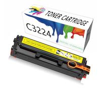 CMADJT Cartouche de Toner C3210K0 C3210C0 C3210M0 C3210Y0, Remplacement Compatible pour imprimante Lexmark C3224 C3224 C3326 MC3224 MC3326 C3224dw C3326dw C3426dw MC3224adwe MC3224dwe,Yellow-1Pack