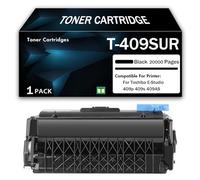 CMADJT Cartouche de Toner Compatible Toshiba T-409SUR, Cartouche d'encre Noire avec Puce, Compatible avec Les imprimantes Laser Multifonctions Toshiba E-Studio 409p 409s 409AS,20000Page-1PCS