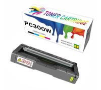 CMADJT Cartouche de Toner Couleur Haute capacité Compatible PC300W MC250FW, Fonctionne avec Les imprimantes Ricoh PC300W, PC301W, PC311W, MC250FW, MC250FWB et MC251FW. Puce intégrée,Yellow-1Pack