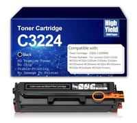 CMADJT Cartouches de Toner C3224 Cartouche d'encre pour Lexmark C3210k0 C3210C0 C3210M0 C3210Y0 Remplacement C3326 MC3224 MC3326 C3224dw C3326dw C3426dw MC3224adwe MC3224dwe Imprimante,Black-1Pack
