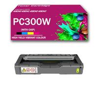 CMADJT Cartouches de Toner Haute capacité PC300W MC250FW avec Puce intégrée, compatibles avec Les imprimantes Ricoh PC300W, PC301W, PC311W, MC250FW, MC250FWB et MC251FW,Yellow-1Pack