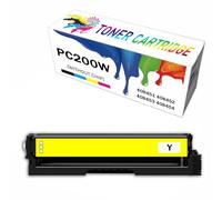 CMADJT Cartouches de Toner PC200W compatibles avec Les imprimantes RICOH 408451, 408452, 408453 et 408454, compatibles avec Les imprimantes RICOH MC240FW PC200W, sans Puce,Y-4500Page