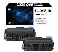 CMADJT Cartouches de Toner T-409SUR pour imprimantes Toshiba, compatibles avec Les imprimantes et photocopieurs Toshiba E-Studio séries 409p 409s 409AS. Accessoires pour imprimantes,20000Page-2PCS