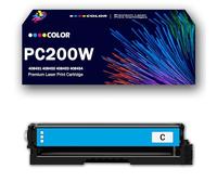 CMADJT Lot de 4 Cartouches de Toner Haute capacité MC240FW PC200W (408451, 408452, 408453, 408454) compatibles avec l'imprimante Ricoh MC240FW PC200W (Noir, c, m, j), Impression Nette,C-4500Page