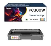 CMADJT Pack combiné de Cartouches de Toner Haute capacité PC300W MC250FW, compatibles avec Les imprimantes Ricoh séries PC300W, PC301W, PC311W, MC250FW, MC250FWB et MC251FW,Black-1Pack
