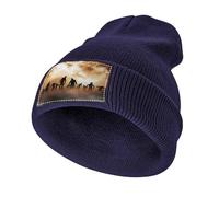 Cmagnifico Bonnet en tricot, Zombies Dead Men Walking Body at Night Beanie Hat pour l'hiver, homme et femme, comme sur l'image, Taille unique
