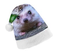 Cmagnifico Chapeau de Noël, joli petit hérisson pour diverses fêtes de fin d'année