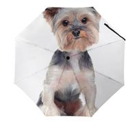 Cmagnifico Parapluie pliable Yorkshire Terrier parapluie de voyage coupe-vent imperméable, Yorkshire Terrier, Manual