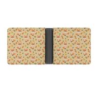Cmagnifico Poche pour pièces de monnaie, E7e30e511f1088d2ae7f60a3068632af Portefeuille en cuir à deux volets pour carte de crédit, Adorable renard d'automne, Taille unique