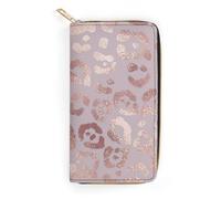 Cmagnifico Portefeuille en cuir, adorable âne, petite abeille, petite taille et grande capacité, facile à transporter, Style 1, 19.7x10.5cm, Moderne