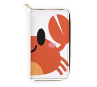Cmagnifico Portefeuille en cuir, Fortune Daruma, petite taille et grande capacité, facile à transporter, Style-4, 19.7x10.5cm, Moderne