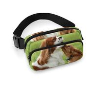 Cmagnifico Sac banane Cavalier King Charles Spaniel, sac banane réglable pour course à pied, marche, randonnée, comme sur l'image, 20x13cm