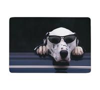 Cmagnifico Tapis dalmatien - Tapis de sol doux pour salon, chambre à coucher (100 x 150 cm)