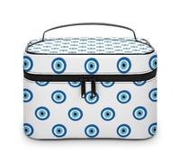 Cmagnifico Trousse à cosmétiques, trousse de toilette de voyage volcanique en cuir pour femme, Style 1, 25x18x15cm