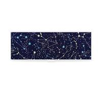 Cmagnifico Trousse à crayons, constellations phosphorescentes minuit, boîte de papeterie simple, 19,5 x 6,8 x 3 cm, Style :, Taille unique, Trousse à crayons
