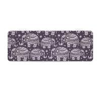 Cmagnifico Trousse à crayons, dessin animé, éléphant, boîte de papeterie simple, 19,5 x 7,1 x 2,7 cm, Style :, Taille unique, Trousse à crayons