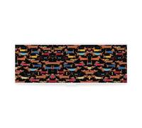 Cmagnifico Trousse à crayons I Love My Dog Teckels Boîte de papeterie créative simple, 19,5 x 6,8 x 3 cm, Style :, Taille unique, Trousse à crayons