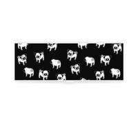 Cmagnifico Trousse à crayons, motif chien carlin, boîte de papeterie simple, 19,5 x 6,8 x 3 cm, Style :, Taille unique, Trousse à crayons