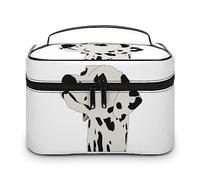 Cmagnifico Trousse de maquillage en cuir pour femme - Motif cerf de chasse, Style-5, 25x18x15cm