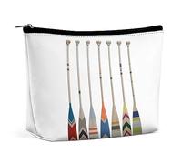 Cmagnifico Trousse de maquillage mexicaine Dia De Muertos Trousse de toilette portable avec fermeture éclair pour un usage quotidien, voyage, Pagaie de canoë, Taille unique