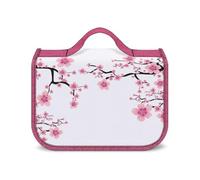 Cmagnifico Trousse de toilette à suspendre, trousse de toilette motif fleur de prunier étanche, trousse de maquillage pour voyage, affaires, vacances, Plum Blossom, Taille unique