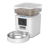 Daewoo D-QQ029-7L gamelle et abreuvoir pour chiens et chats Acrylonitrile-Butadiène-Styrène (ABS), Acier inoxydable Blanc Universel Distributeur automatique pour animaux de compagnie