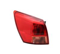 CMBMHGETEE Feux Arrières Auto Pour Nissan Pour Qashqai 2007 2008 2009 2010 Voiture Intérieur Extérieur Feu Arrière Signal Stop Feux Arrière Sans Ampoule Ensemble Feux Arrière Led(Outer Left)