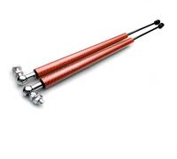 CMBMHGETEE Vérin Gaz Ressort Hydraulique Support Levage Coffre Voiture Support Choc À Gaz Ressort Barres Jambe Force Hydrauliques pour Civic 2016 - 2020 Vérins Gaz Support Levage(Carbon Red)