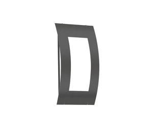 CMD Aqua Quadrat applique murale Fassadenleuchte, Aqua Quadrat Anthrazit anthracite, sans détecteur de mouvement