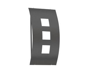 CMD Aqua Toma applique murale Fassadenleuchte, Aqua Toma Anthrazit anthracite, sans détecteur de mouvement