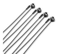 CME TRS MIDI Cable Pack de 4 - TRS Type A 3,5 mm Droit vers DIN MIDI 5 Broches Coudé, 90 cm, Idéal pour Espaces Compacts et Patching
