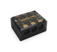 CME U6MIDI Pro - Interface MIDI avec Routage, Mapping et Filtrage, USB MIDI Plug-and-Play pour Ordinateur, MIDI Autonome 3 Entrées / 3 Sorties avec Fusion, Split et Thru
