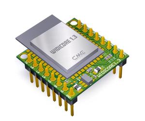 CME WIDI Core - Carte de dérivation intelligente (BLE) qui implémente le MIDI premium sur Bluetooth Low Energy tel que développé par CME avec antenne PCB intégrée et en-tête de broche rempli