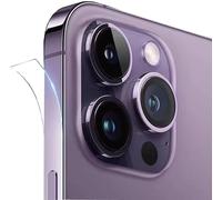 Cmeilau Film de cadre latéral Skin Anti-Scratch Border Sticker compatible avec iPhone 17 Air Pro Max 16 15 Série, Transparent HD Téléphone Matte Cadre d'aluminium Film Protecteur côté protecteur