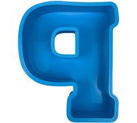 Cmeilau Grand Moule en résine époxy Alphabet - Moule en Silicone pour Lettres anglaises, moules de Moulage de Lettres Alphabet 3D A à Z Moule de décoration de Moule pour la fête d'anniversaire