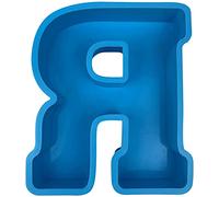 Cmeilau Grand Moule en résine époxy Alphabet - Silicone pour Lettres anglaises, moules de Moulage 3D A à Z décoration la fête d'anniversaire LLHG69032